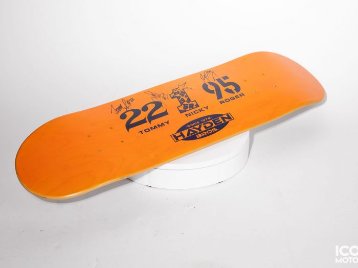 No Reserve - "Hayden Brothers" Autographed Skateboard Deck