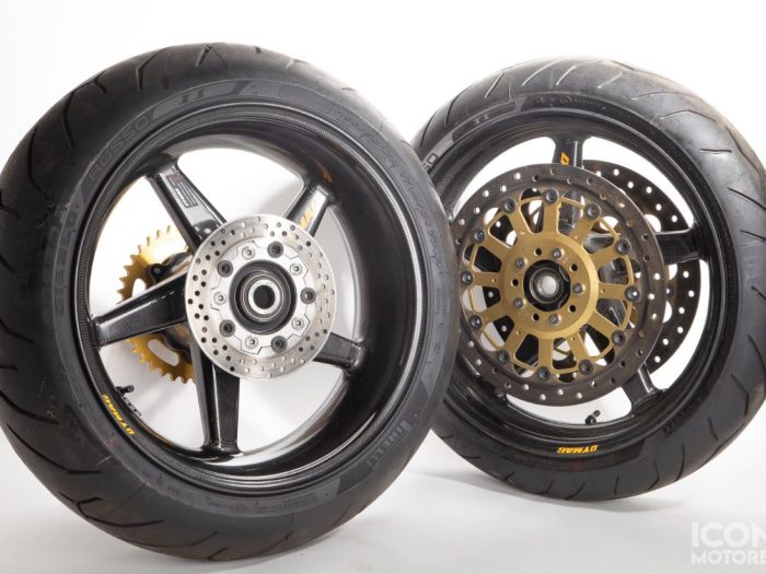 No Reserve - Dymag CA5 Carbon Fiber Wheels With Brembo Rotors