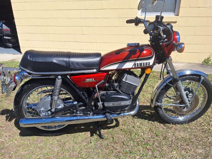 1973 Yamaha RD350 (Bullpen Cycles Collection)