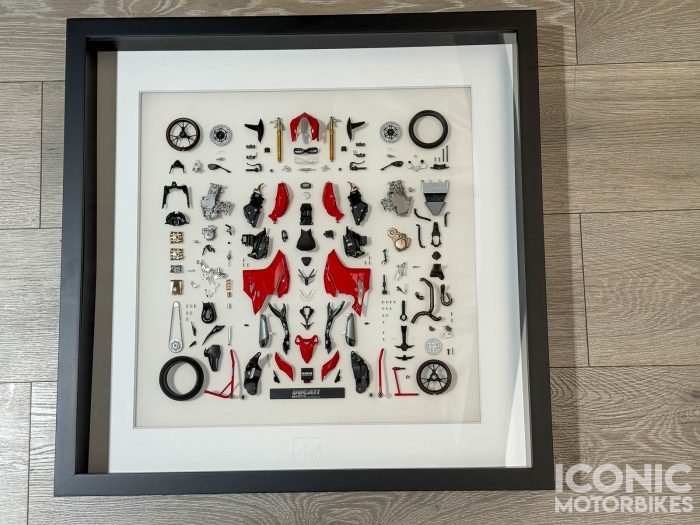 No Reserve - Tamiya 1:12 Scale Ducati 1199 Panigale S Model Framed Artwork #005/300