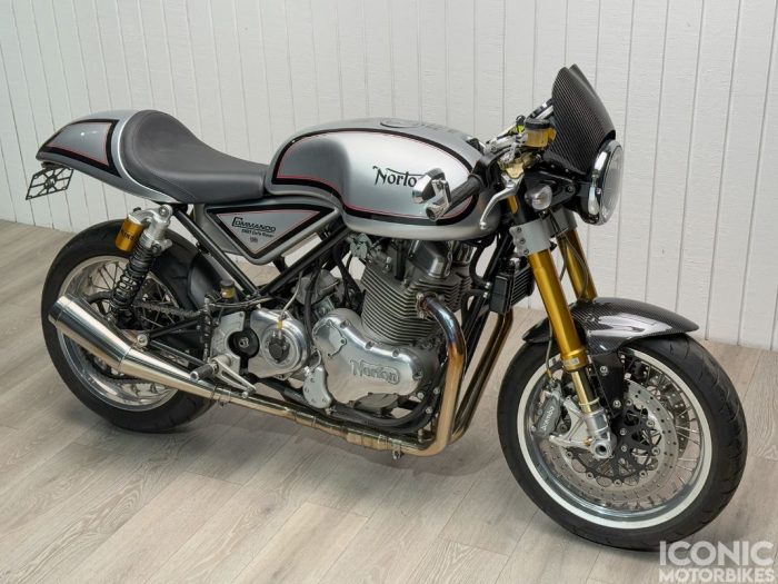 2014 Norton Commando 961 Cafe Racer With 1,225 Miles