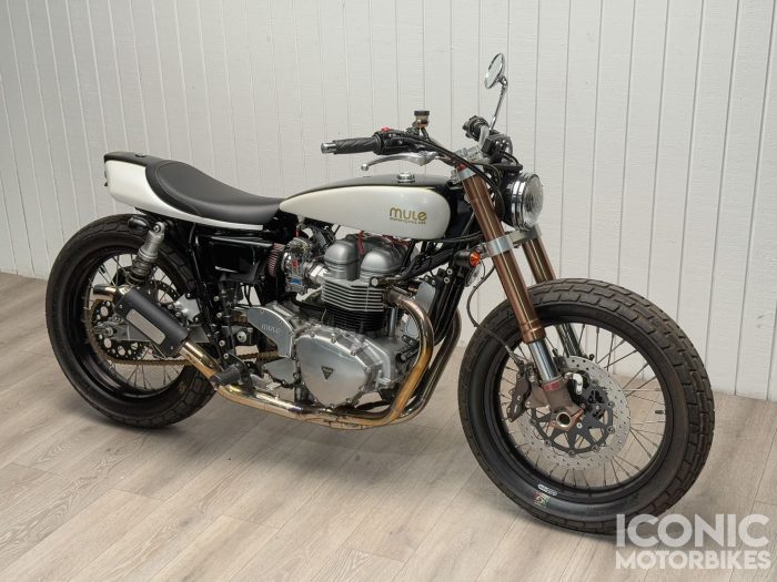 "Colonel Mustard" - 2006 Triumph Bonneville by Mule Motorcycles