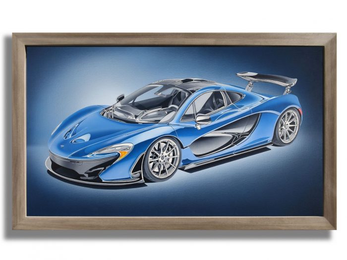 McLaren P1 Original Painting