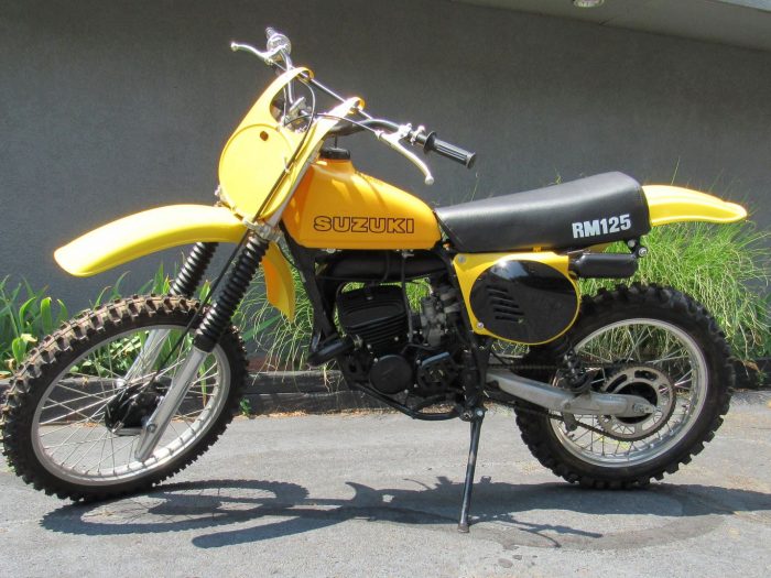 No Reserve - 1978 Suzuki RM125
