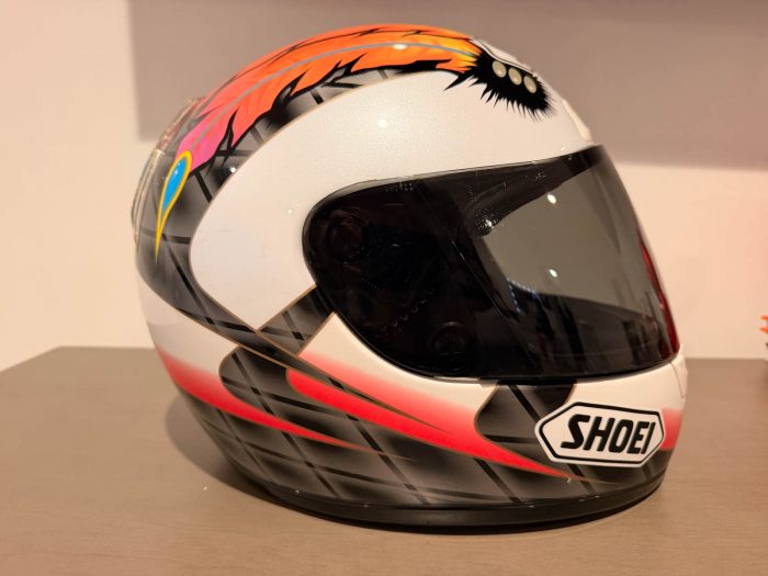 1996 Scott Russell Replica Shoei Helmet