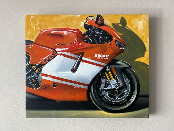 2008 Ducati Desmosedici Original Painting