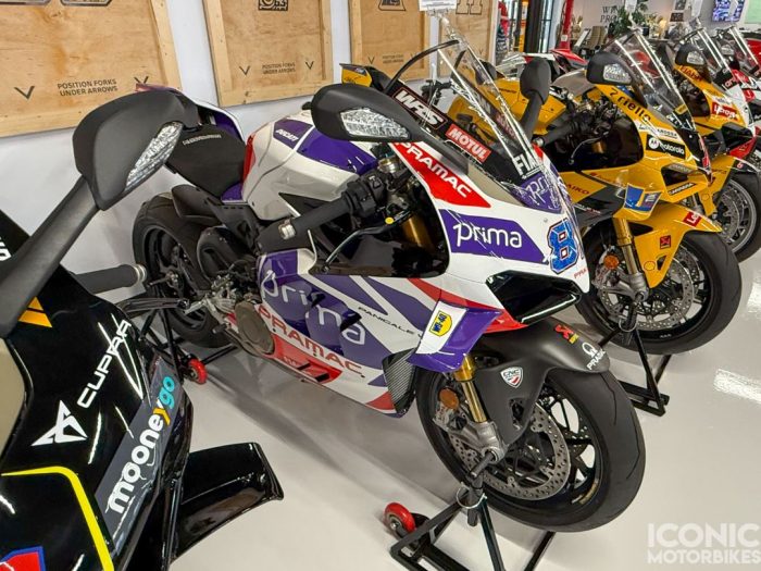 2024 Ducati Panigale V4S Jorge Martin MotoGP Replica #17 with Delivery Miles