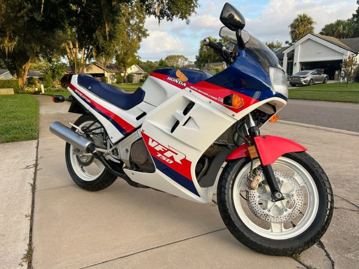 1986 Honda VFR750F Interceptor With 1,458 Miles