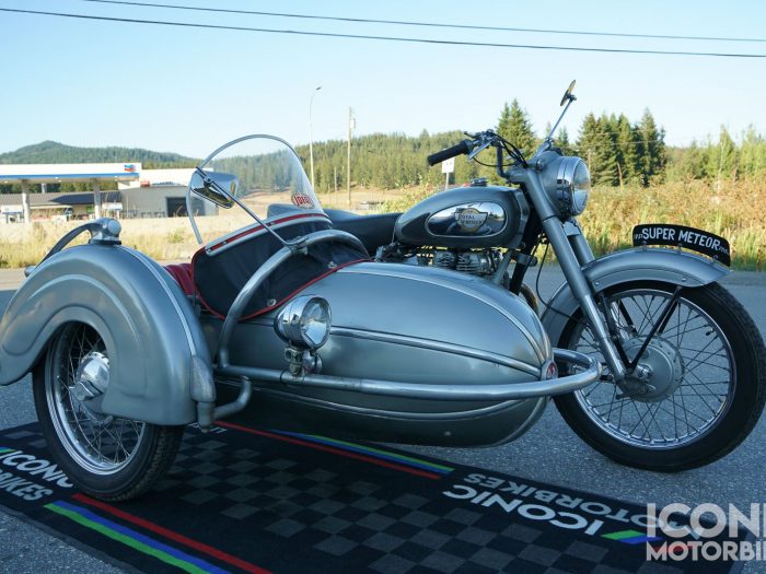 1957 Royal Enfield Super Meteor With Steib S501 Sidecar