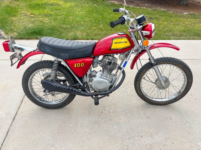 No Reserve - 1972 Honda SL100