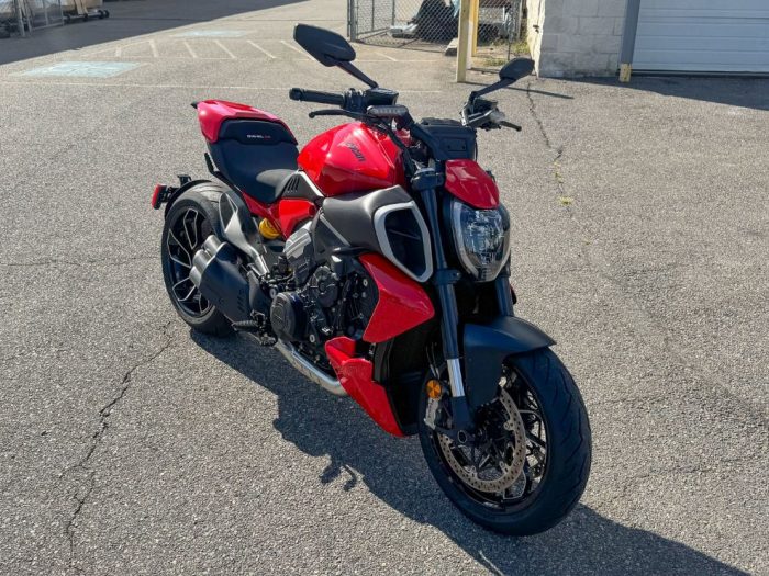2024 Ducati Diavel V4 With 281 Miles